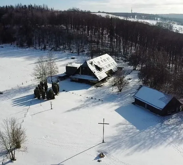 Luftaufnahme Buchschirm Winter